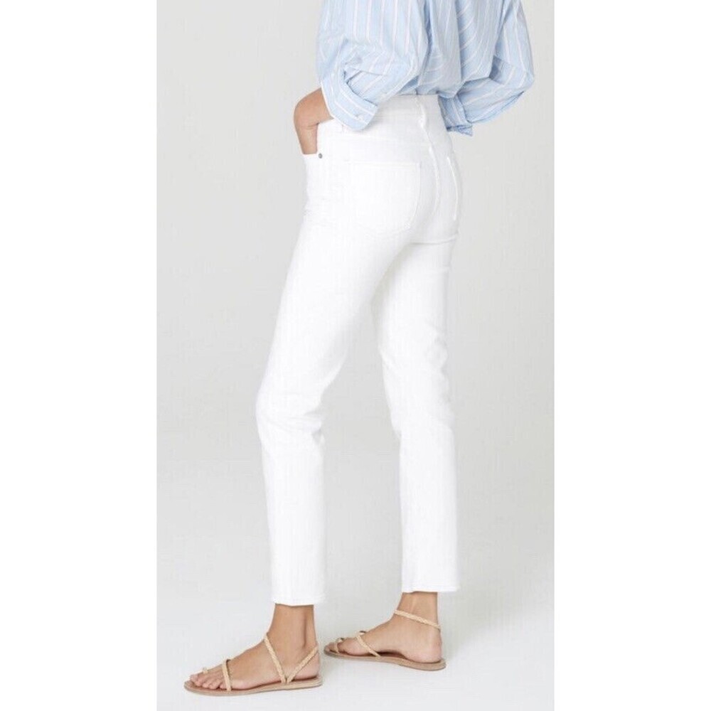 Citizens Of Humanity Harlow Ankle High Rise Slim Jeans In Sea Salt White Size 30 - Picture 15 of 15